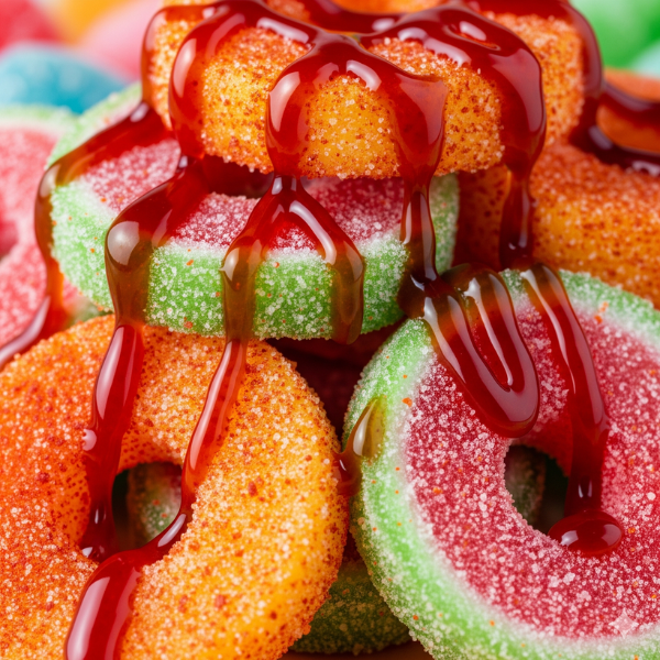 Anillos de Durazno y Sandía